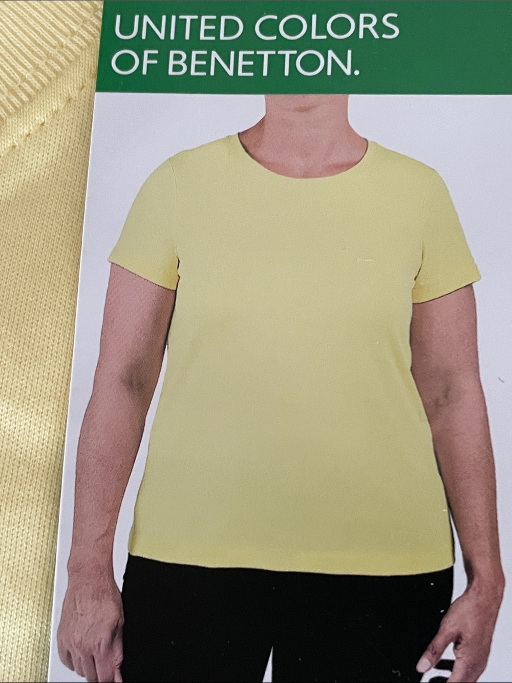 United Colors of Benetton – Supima Women's Short-Sleeve Cotton T-Shirt